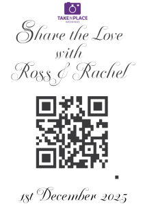 luxury wedding QR code